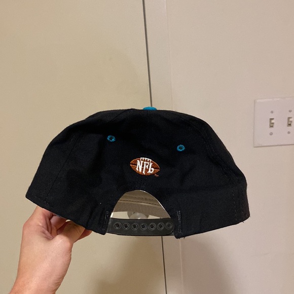 NFL Retro 75th Anniversary Hat, Vintage, Teal and Black - Picture 2 of 5